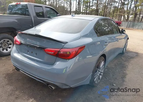 2024 Infiniti Q50 Red Sport 400 из США, поврежденный, VIN JN1FV7DP8RM660470